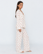 Loovay Amourine Pyjamaset met Blouse en Lange Broek