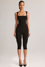 Loovay Luméa Jumpsuit, Capri met Vierkante Halslijn