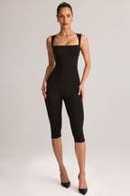 Loovay Luméa Jumpsuit, Capri met Vierkante Halslijn