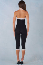 Loovay Cassia, Capri Jumpsuit met Kant