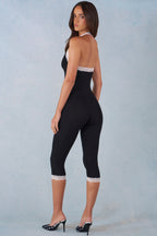 Loovay Cassia, Capri Jumpsuit met Kant