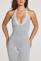 Loovay Cassia, Capri Jumpsuit met Kant