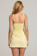 Loovay Nylisse Jurk, Parelaccent Mini