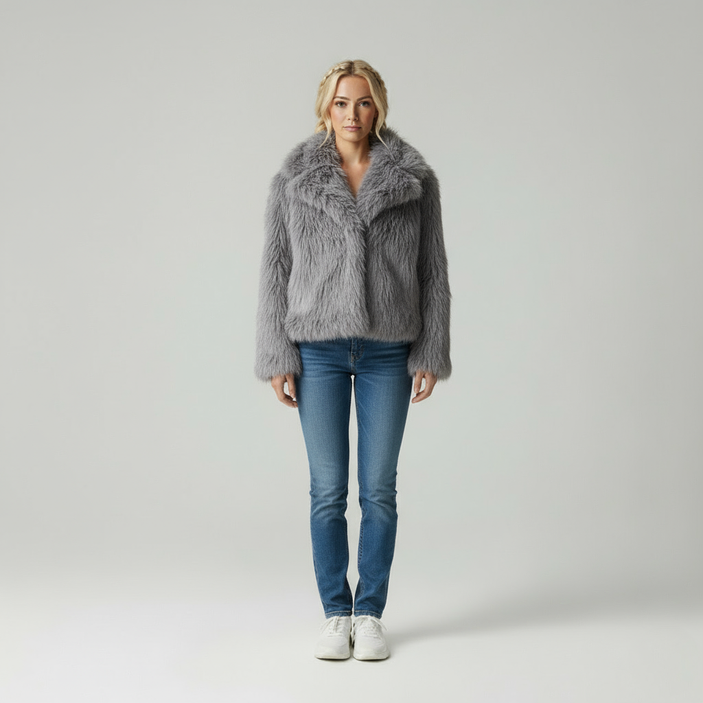 Évianne – Zachte imitatiebontjas voor dames