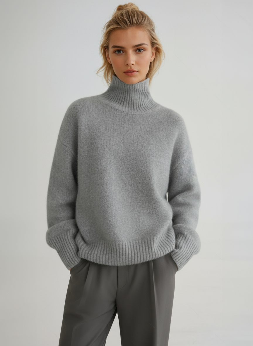 Céline – Luxe cashmere dames coltrui