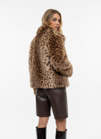 Luipaardprint Faux Fur Jas – Zachte & Stijlvolle Winterjas