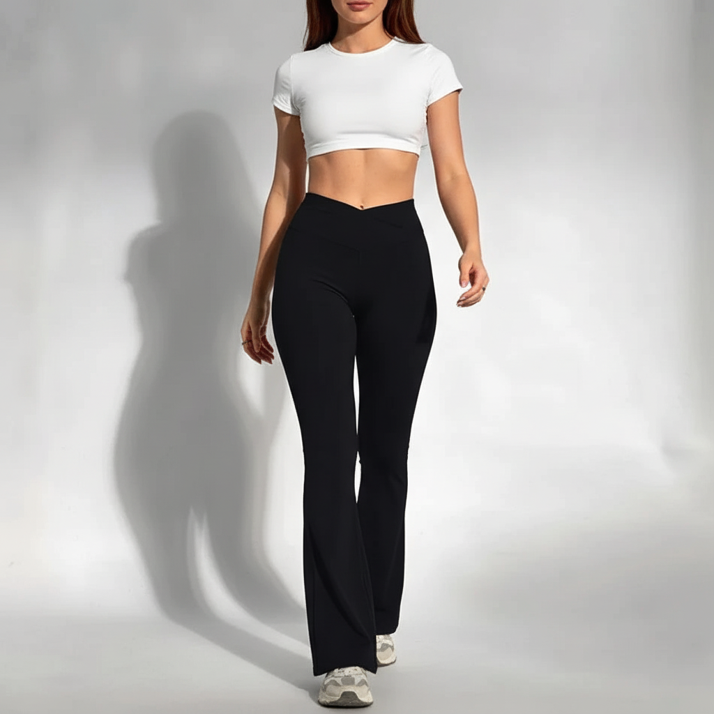 Elara | Flared Leggings met shaping effect