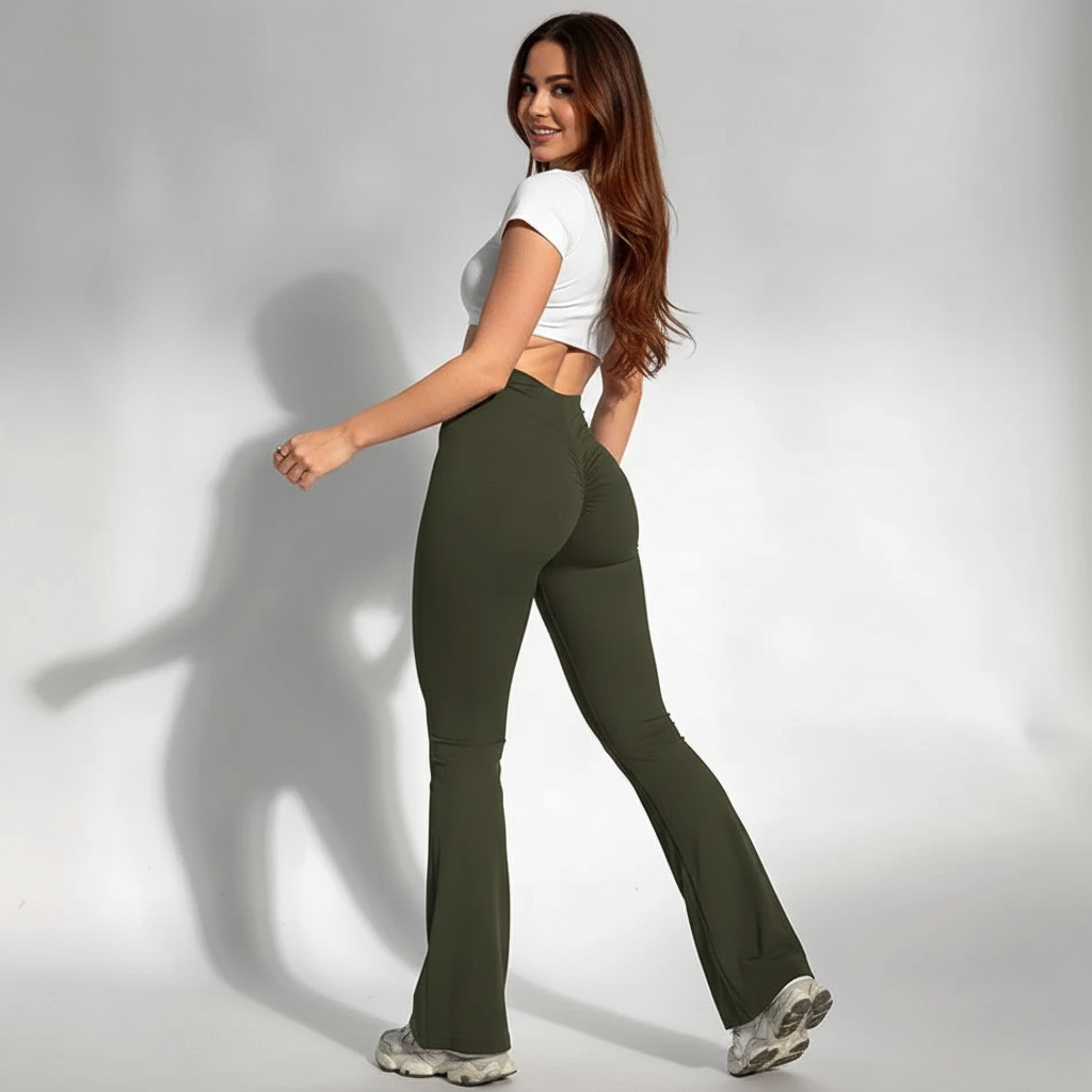 Elara | Flared Leggings met shaping effect