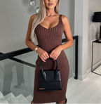 Winter jurk en trui set – comfortabele 2-delige outfit