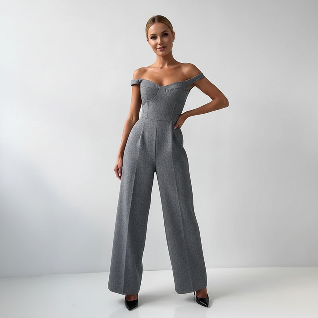 Noëlle - 3-Delige Set: Blazer, Broek & Corset Top