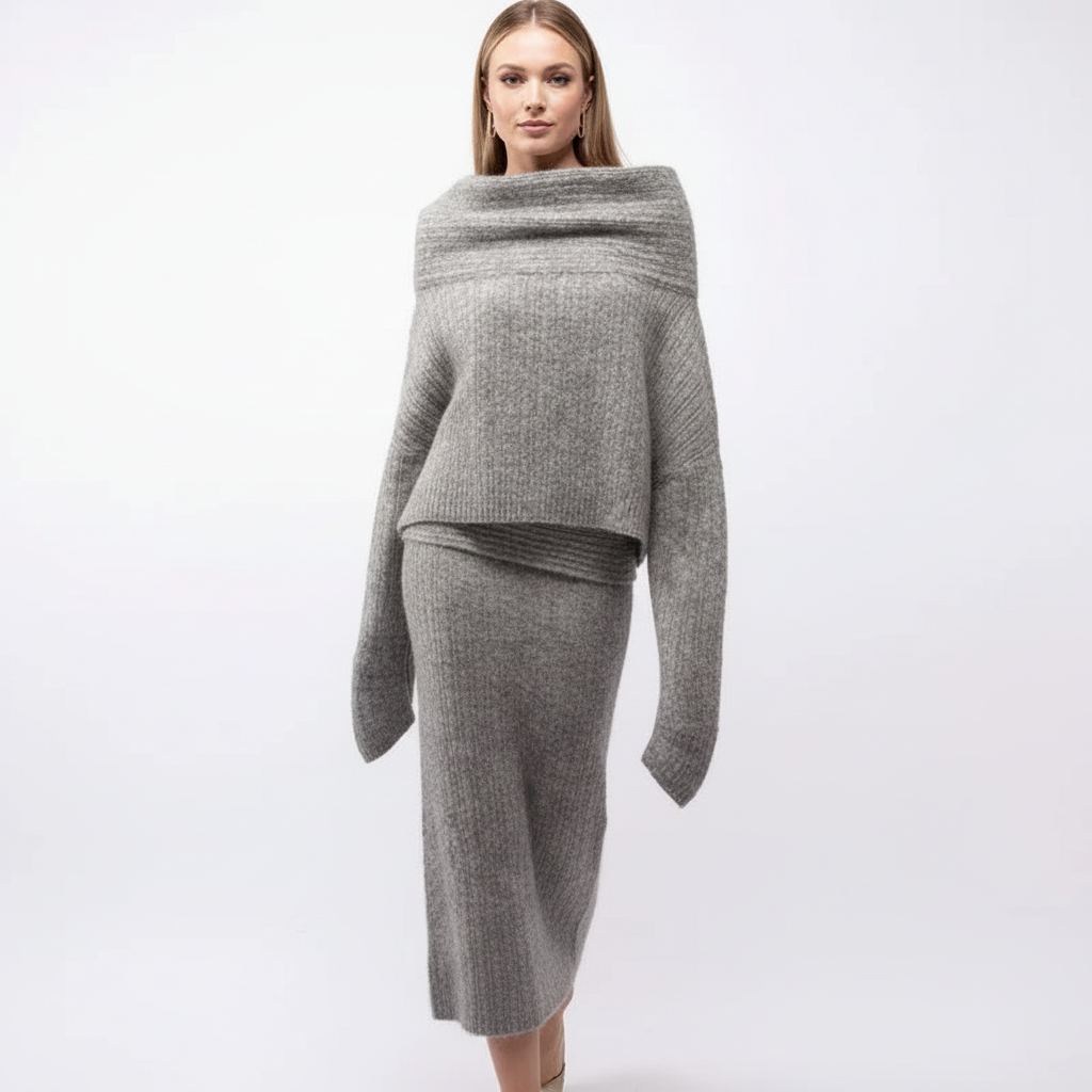 Élodie - De Charmante Winter Set: Warm, Elegant & Onweerstaanbaar Comfortabel