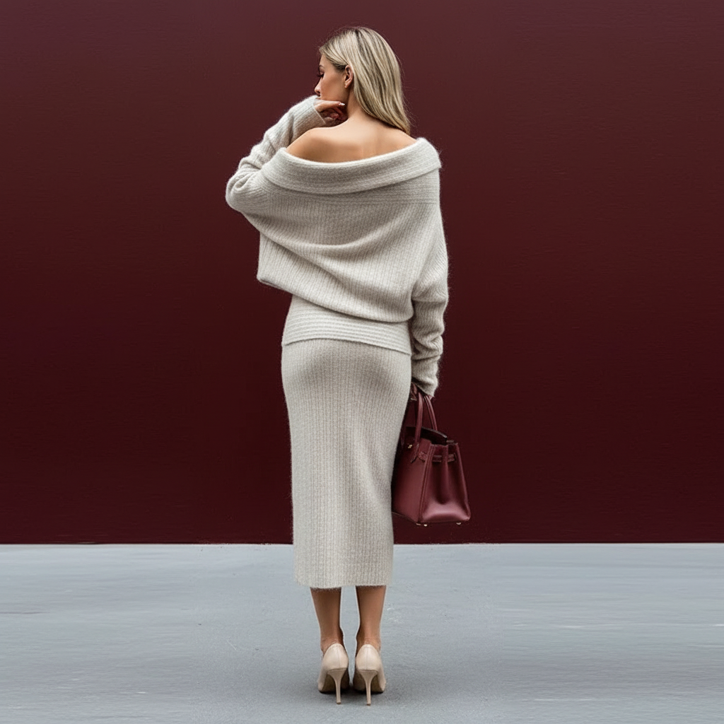 Élodie - De Charmante Winter Set: Warm, Elegant & Onweerstaanbaar Comfortabel