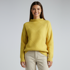 Zachte Coltrui – Elegante en Comfortabele Gebreide Trui