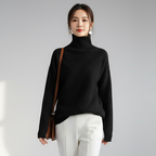 Zachte Coltrui – Elegante en Comfortabele Gebreide Trui