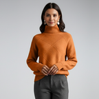 Zachte Coltrui – Elegante en Comfortabele Gebreide Trui