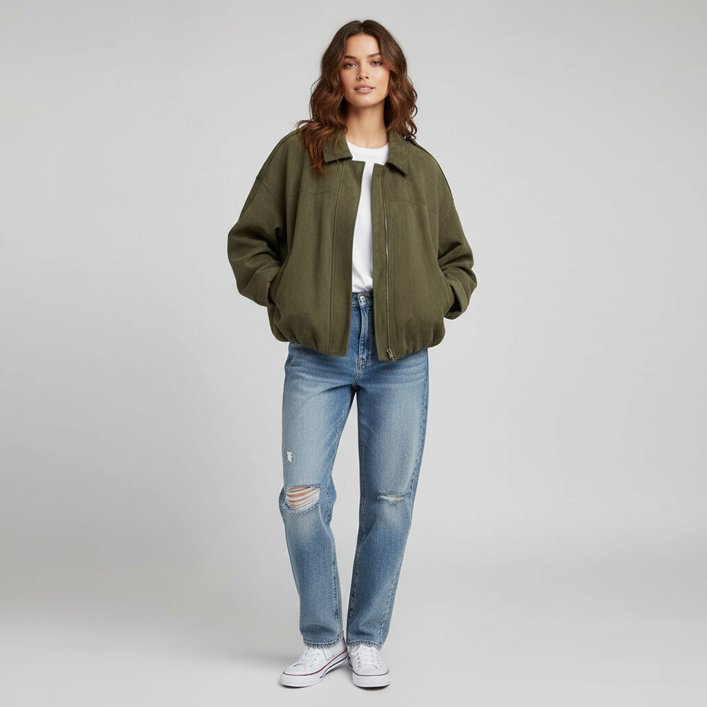 Elara - Oversized Suèdelook Jas, Warm, Luxe & Effortless Chic