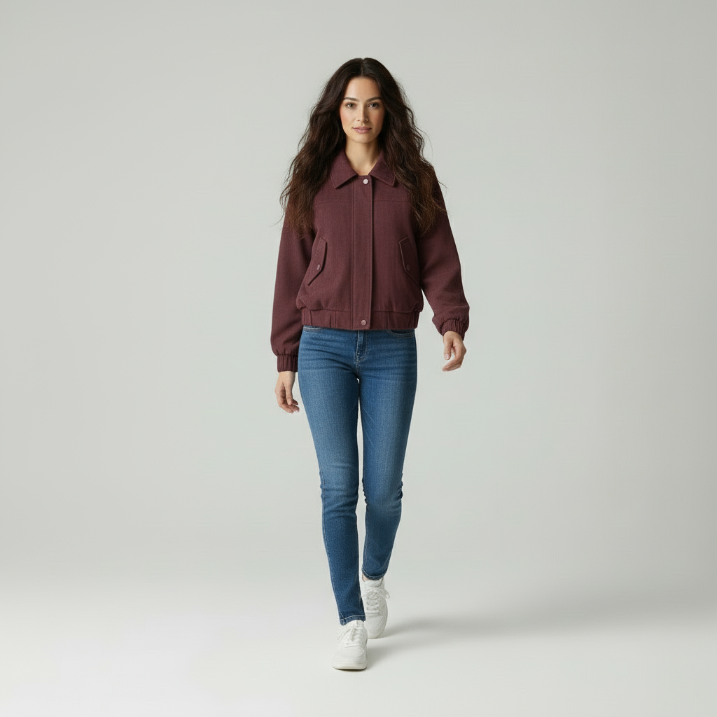 Elara - Oversized Suèdelook Jas, Warm, Luxe & Effortless Chic