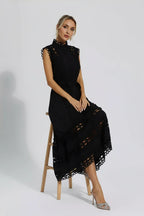 Loovay Celeste Jurk, Laser Cut Details