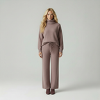 Loovay Still, Gebreide Coltrui en Broek Set