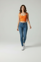 Loovay Aria Top, Sweetheart Halslijn