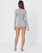 Loovay Matinelle Pyjamaset met Lange Mouwen en Shorts