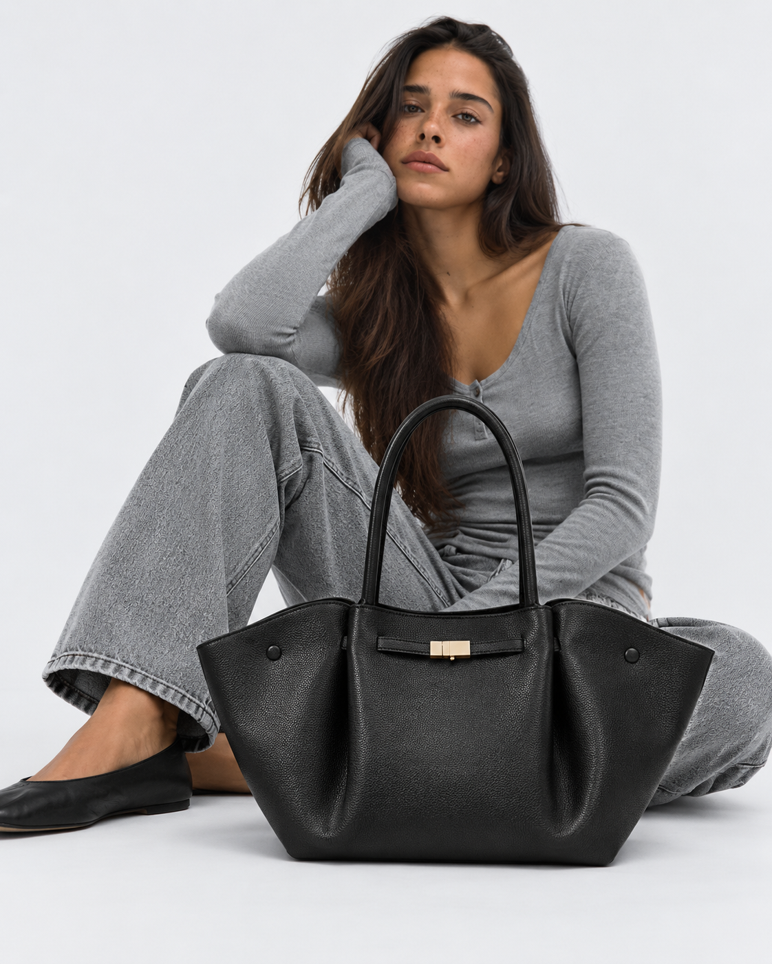Loovay Orélune Ruime Shopper met Lange Handvatten