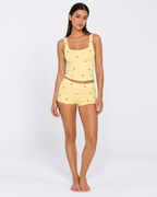 Loovay Amivora Pyjamaset met Hartjesprint en Tanktop