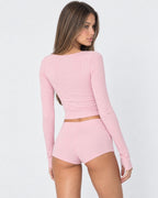 Loovay Matinelle Pyjamaset met Lange Mouwen en Shorts