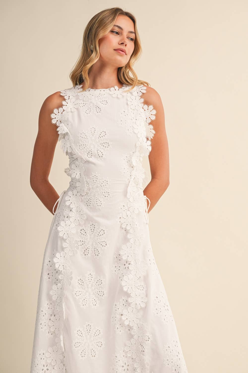Loovay Deloria Jurk, Geborduurde Maxi