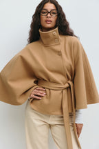 Loovay Serivora Cape Jas met Tailleceintuur