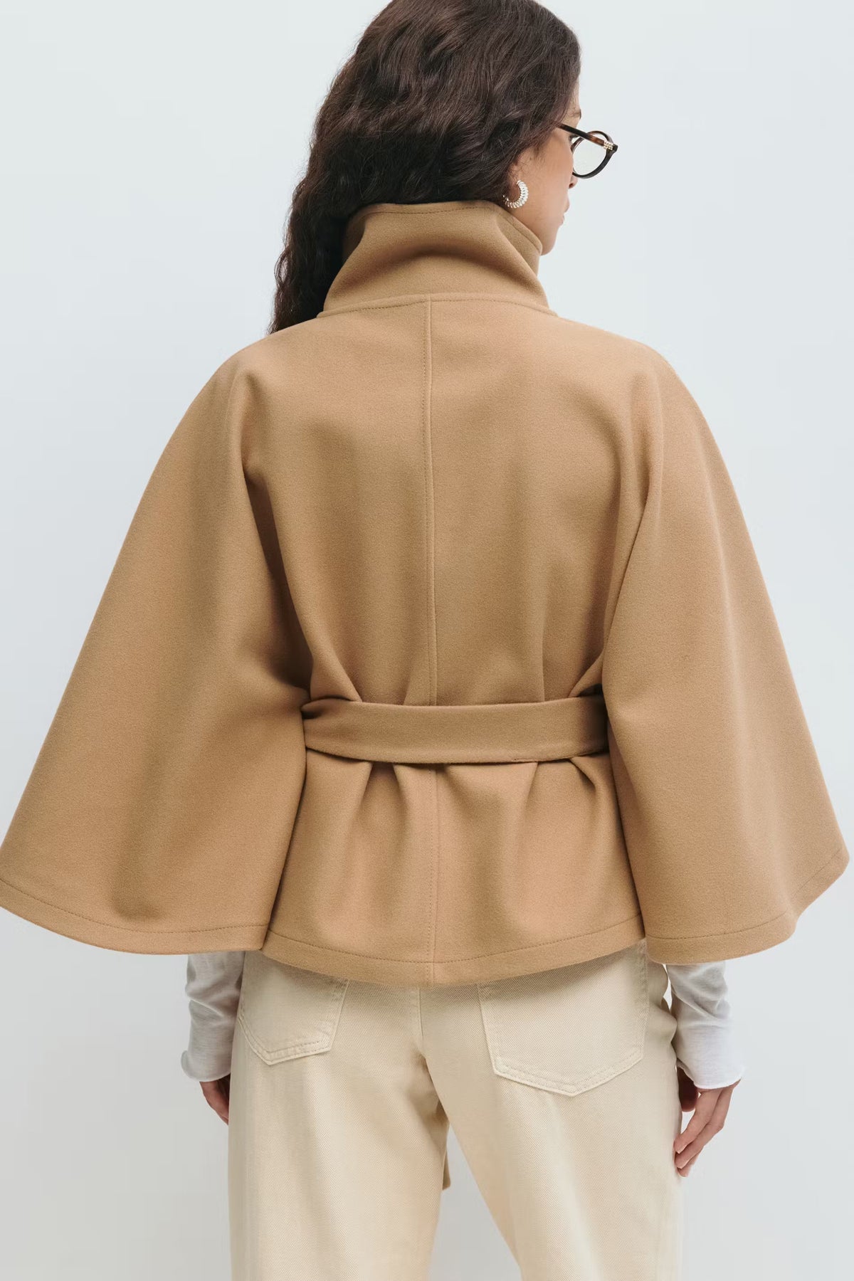 Loovay Serivora Cape Jas met Tailleceintuur