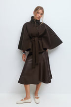Loovay Serivora Cape Jas met Tailleceintuur