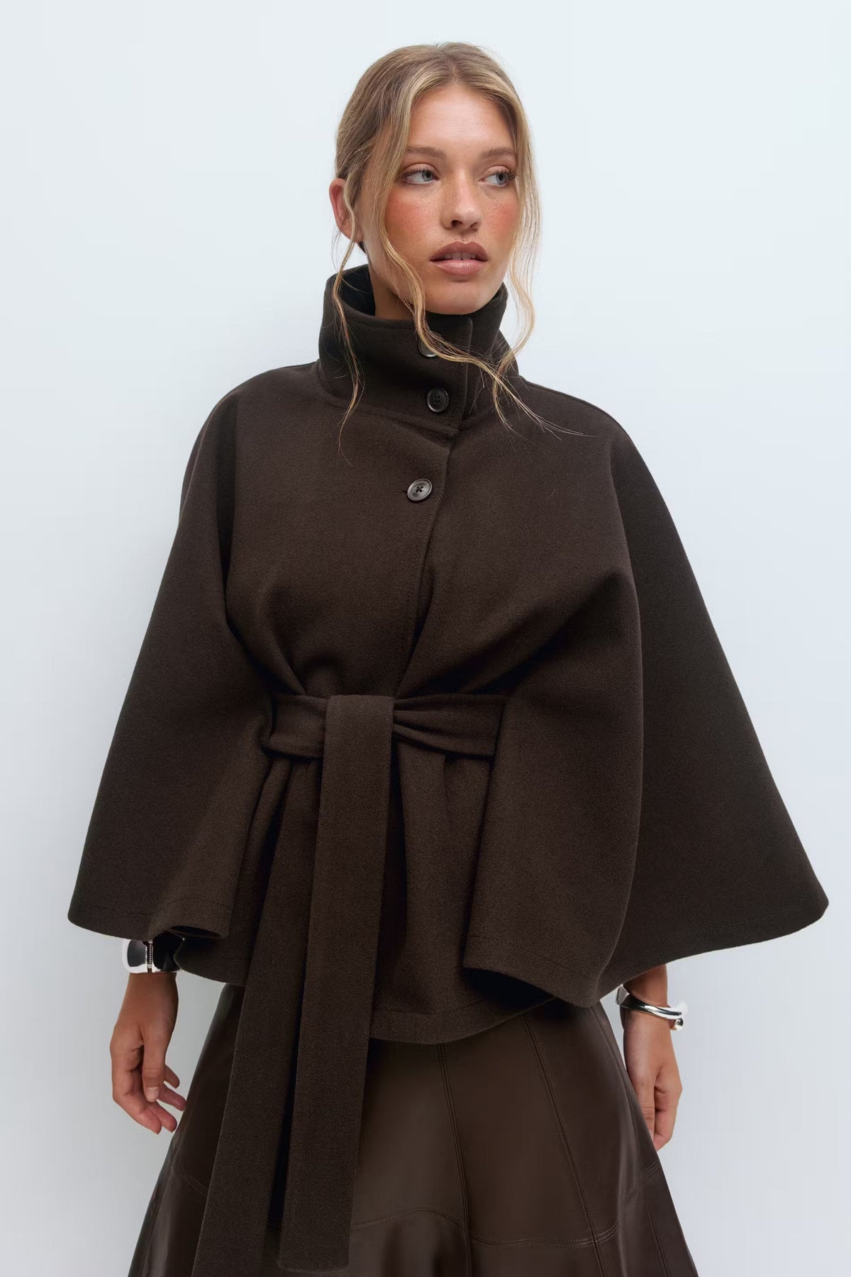 Loovay Serivora Cape Jas met Tailleceintuur