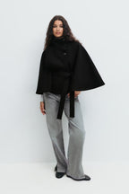 Loovay Serivora Cape Jas met Tailleceintuur