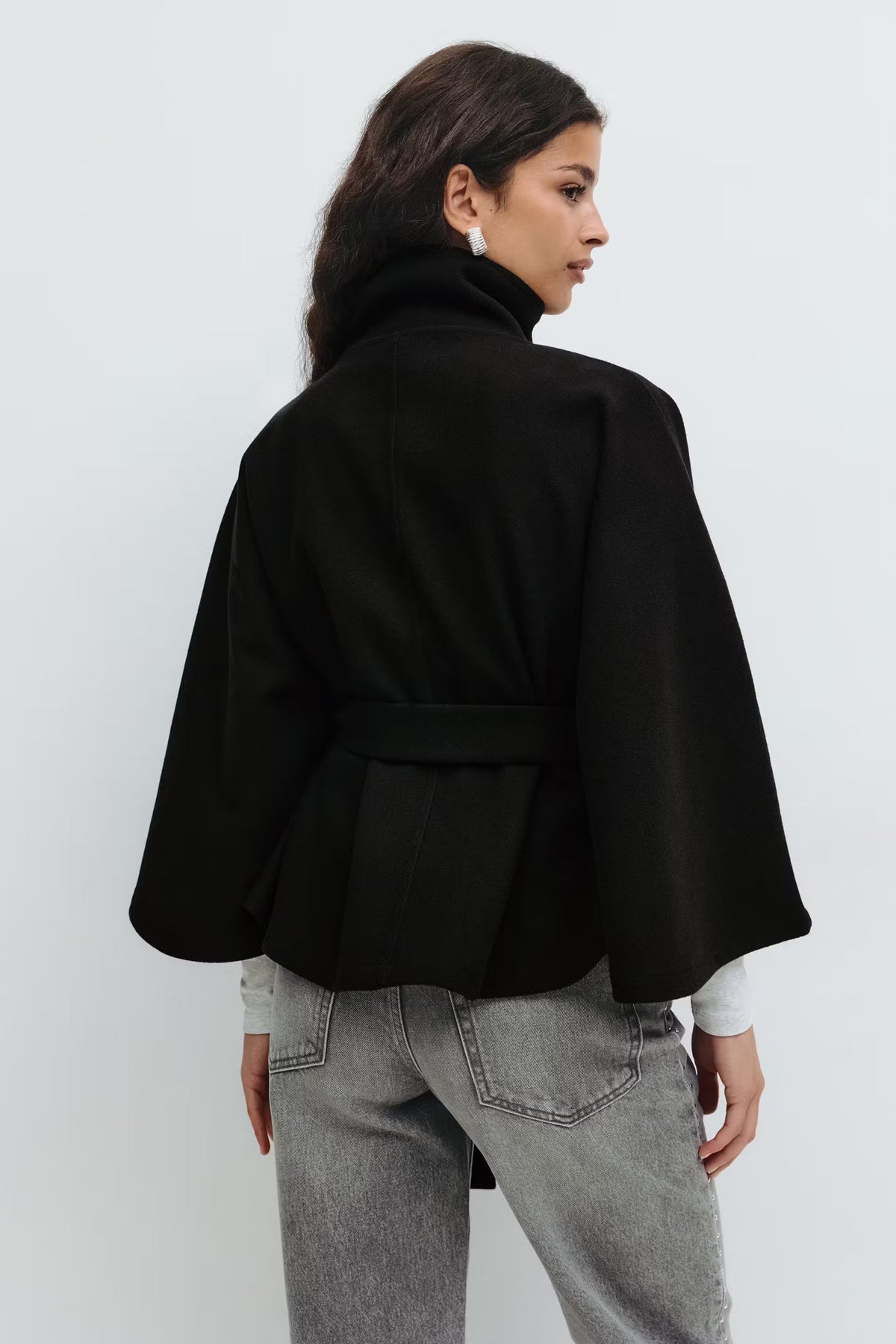 Loovay Serivora Cape Jas met Tailleceintuur