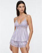 Loovay Satienne Pyjamaset met Kant