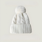 Loovay Oriana Gebreide Muts met Pompon