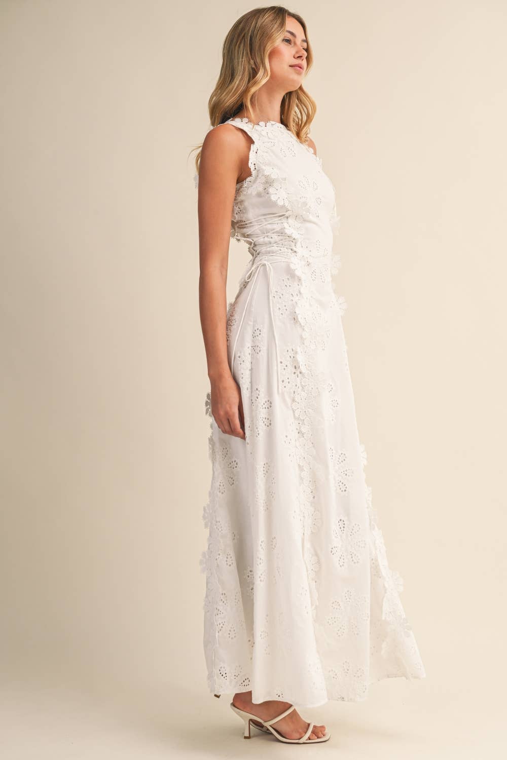 Loovay Deloria Jurk, Geborduurde Maxi