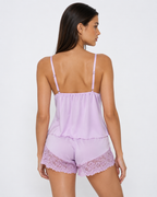 Loovay Secrette Pyjamaset met Bloemenkant