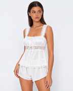 Loovay Angélisse Pyjamaset met Kant
