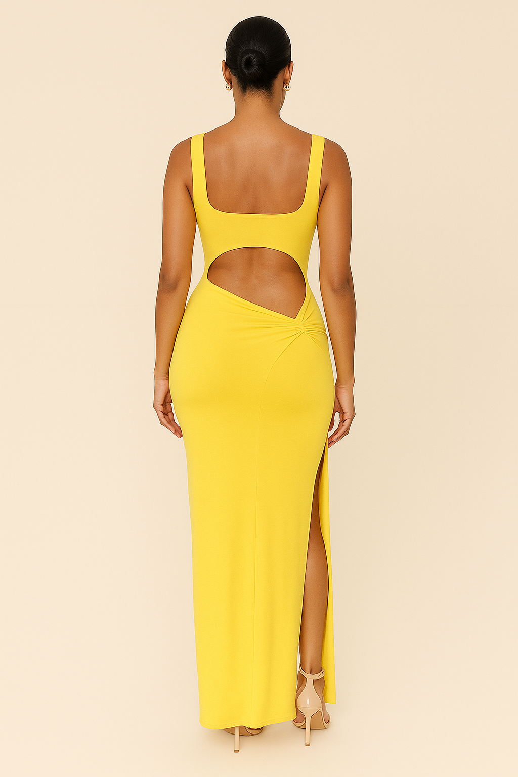 Loovay Elanique Jurk, Open Taille Maxi