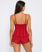 Loovay Secrette Pyjamaset met Bloemenkant