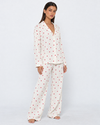 Loovay Amourine Pyjamaset met Blouse en Lange Broek