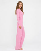 Loovay Rêverose Loungeset met Wijde Broek