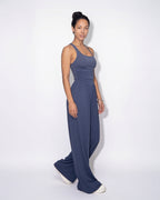 Loovay Lioren Jumpsuit met Wijde Pijpen