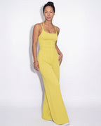 Loovay Lioren Jumpsuit met Wijde Pijpen