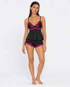 Loovay Amourette Pyjamaset met Contrasterend Kant