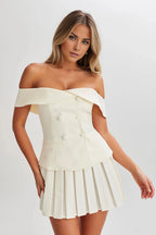 Loovay Amarisse Set, Off Shoulder Tweedelig