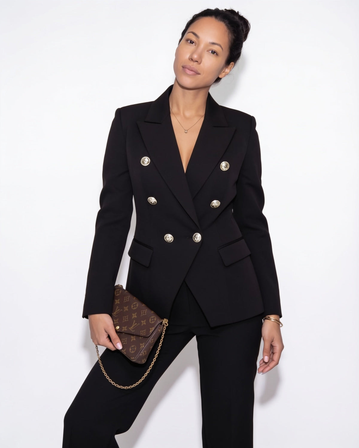 Loovay Aurenne Set, Damespak met Blazer en Pantalon