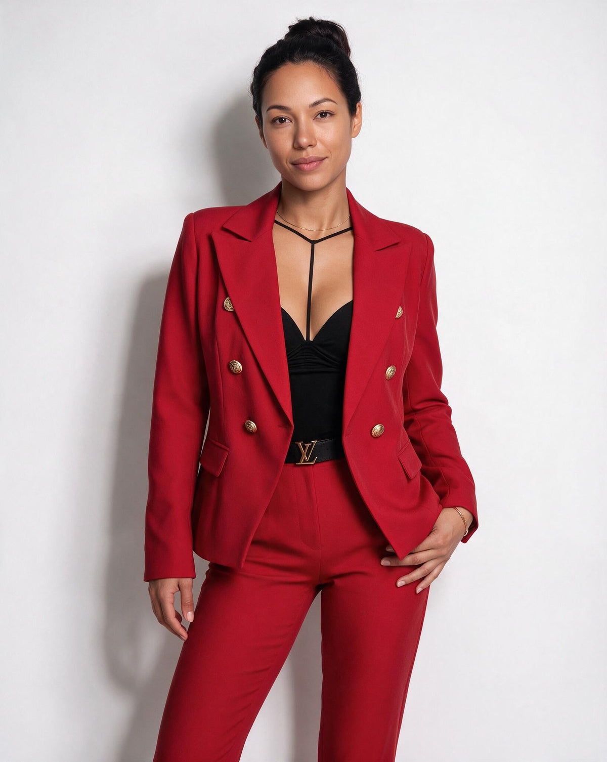 Loovay Aurenne Set, Damespak met Blazer en Pantalon